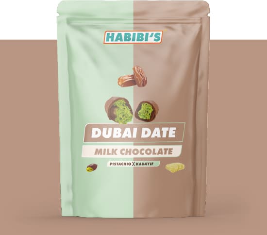 HABIBIS Dubai Dates Milk Chocolate