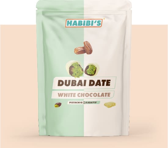 HABIBIS Dubai Dates White Chocolate