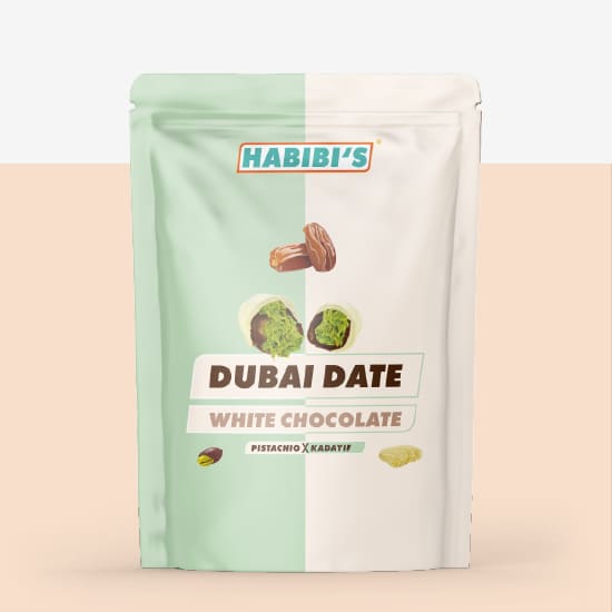HABIBIS Dubai Dates White Chocolate