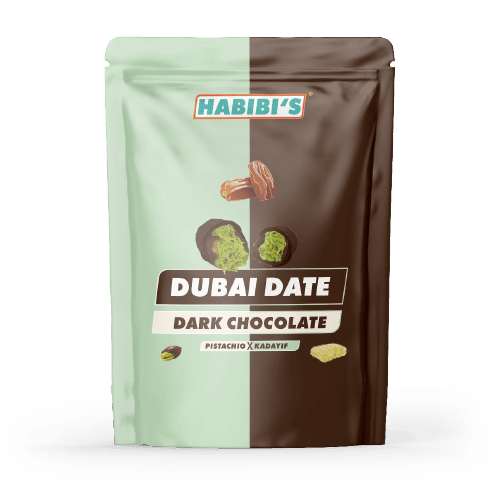 HABIBIS Dubai Dates Dark Chocolate HABIBIS Dubai Dates Dark Chocolate