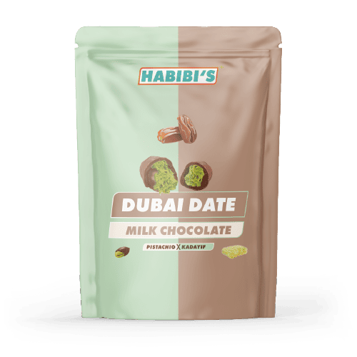 HABIBIS Dubai Dates Milk Chocolate HABIBIS Dubai Dates Milk Chocolate