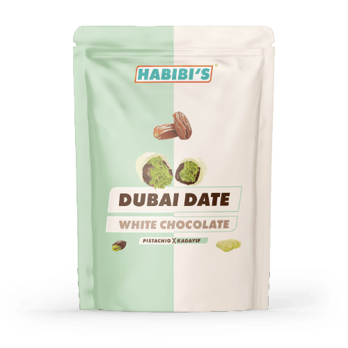HABIBIS Dubai Dates White Chocolate HABIBIS Dubai Dates White Chocolate