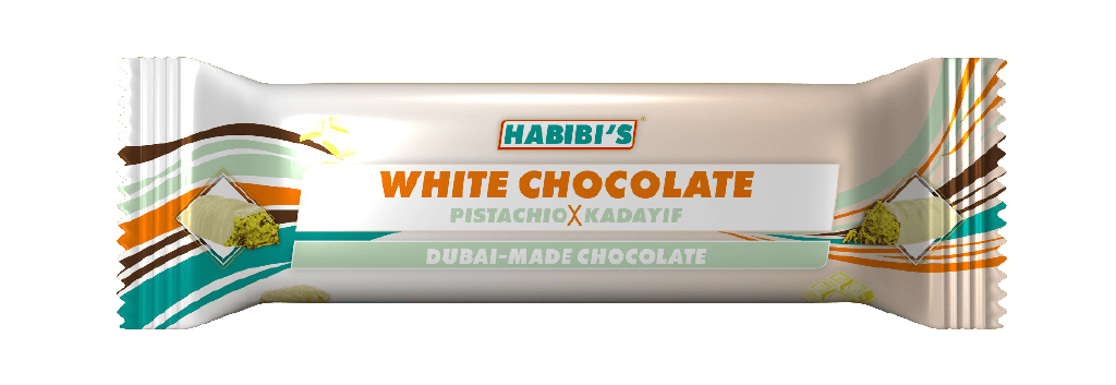 Habibi's Dubai White Chocolate Habibi's Dubai White Chocolate
